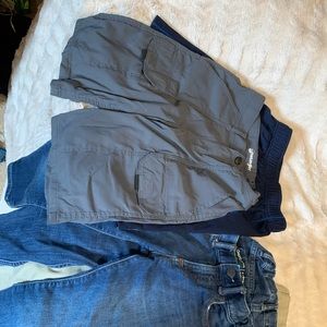 Boys size 8 jeans and shorts